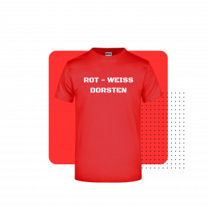 T-SHIRT - ROT-WEISS DORSTEN