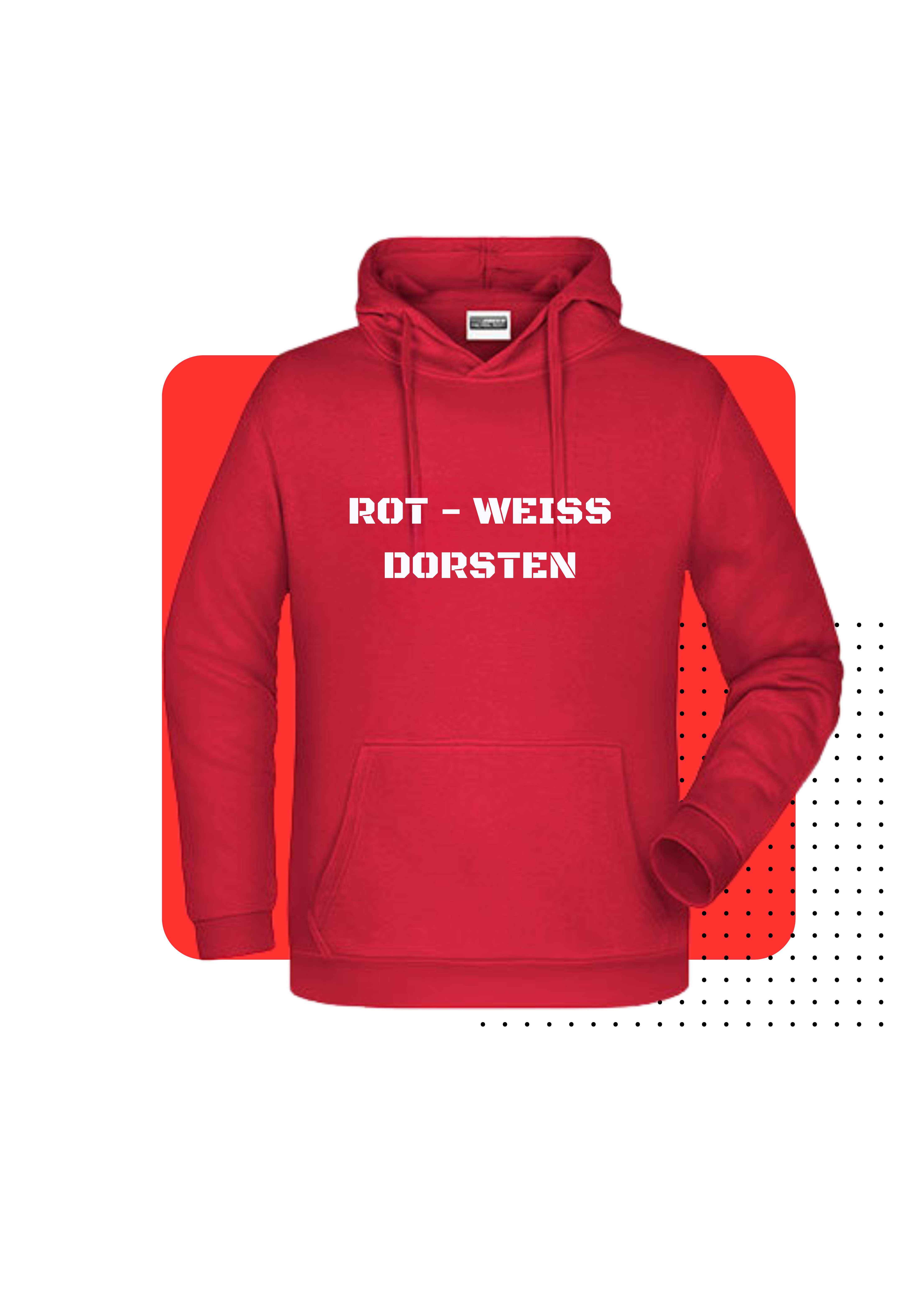 Hoodie - Rot-Weiss Dorsten