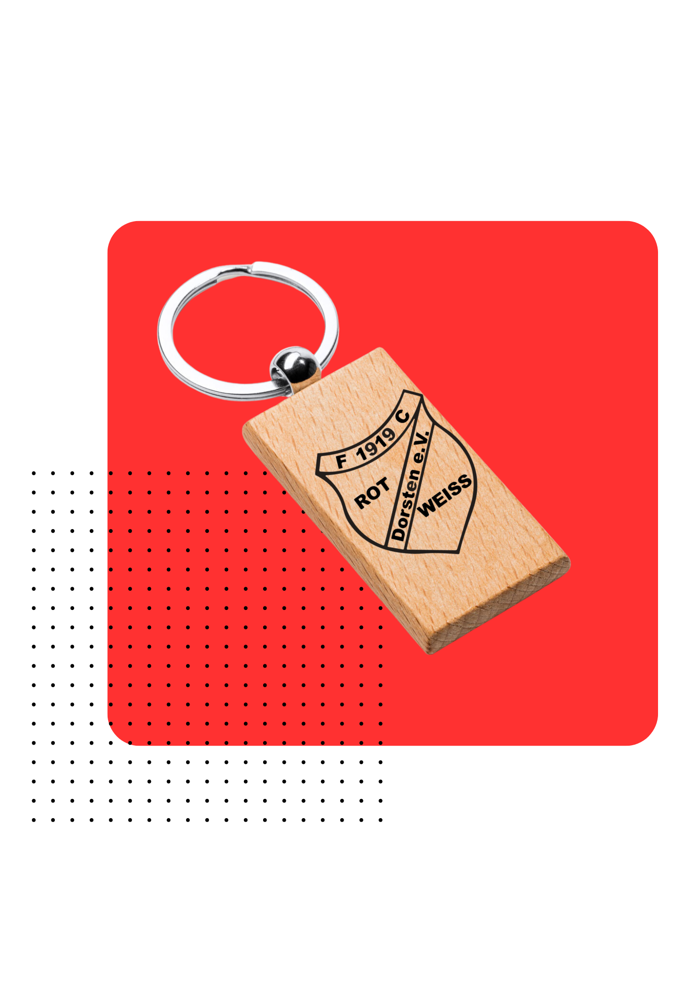 Schlüsselanhänger - Holz