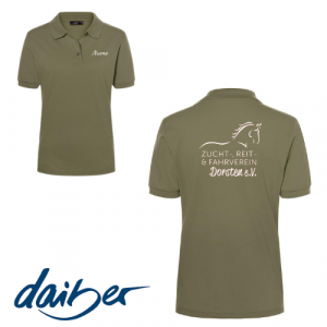 Damen Polo-Shirt personalisiert- ZRFV - Dorsten