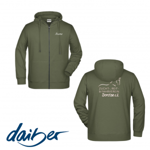 Herren Sweatjacke personalisiert- ZRFV - Dorsten