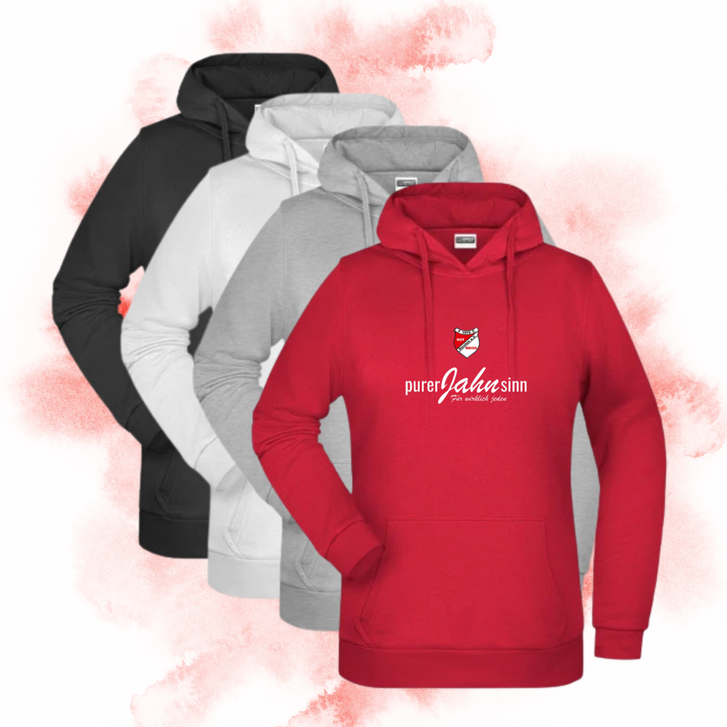 Hoodie - Damen - purer Jahnsinn