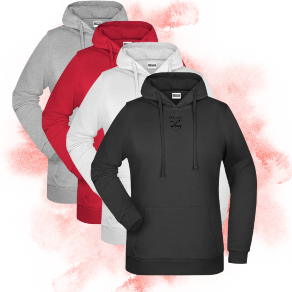 Hoodie - einfarbig